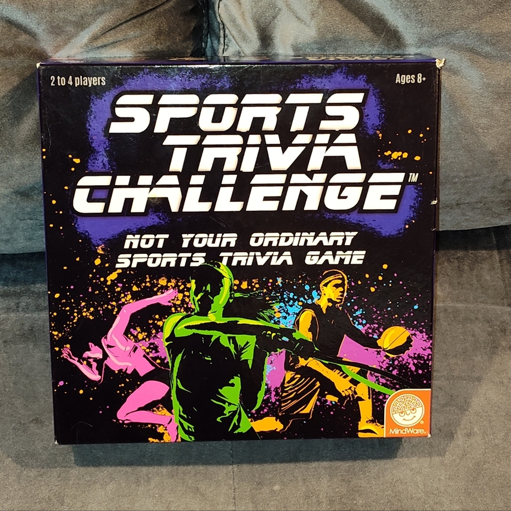 NOB SPORTS TRIVIA CHALLENGE BOARD GAME - NOT YOUR ORDINARY SPORTS TRIVIA GAME
